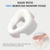 Pakanana Face Down Pillow and Massage Headrest for Bed, 3-Air-Hole