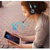 VABOO Bluetooth Headset,Wireless Headset with Microphone, Noise Cancelling Mic，with Charging