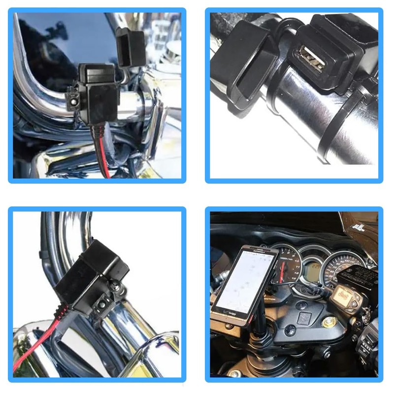 Jienk 2PCS 1FT 10AWG SAE Plug to 2Pin Cable, 30cm