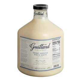 Guittard Flavoring Sauce 101 fl. oz. (Select flavor below) - Sweet Ground White Satin Chocolate