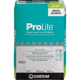 Custom Building Products Prolite 30 Lb. White Tile and Stone Mortar