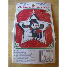 Christmas Ornament Kit Counted Cross Stitch