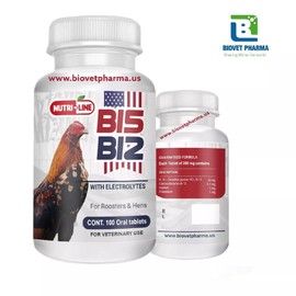 B-15 & B-12 B15&B12 B 15 and B 12 Para Gallos NUTRI-LINE 100 Tab