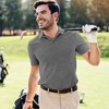 MCPORO Golf Polo Shirts for Men Casual Moisture Wicking Men's