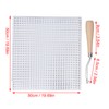 Rug Hooking Mesh Kit Durable Carpet Making Punch Needle Gridding