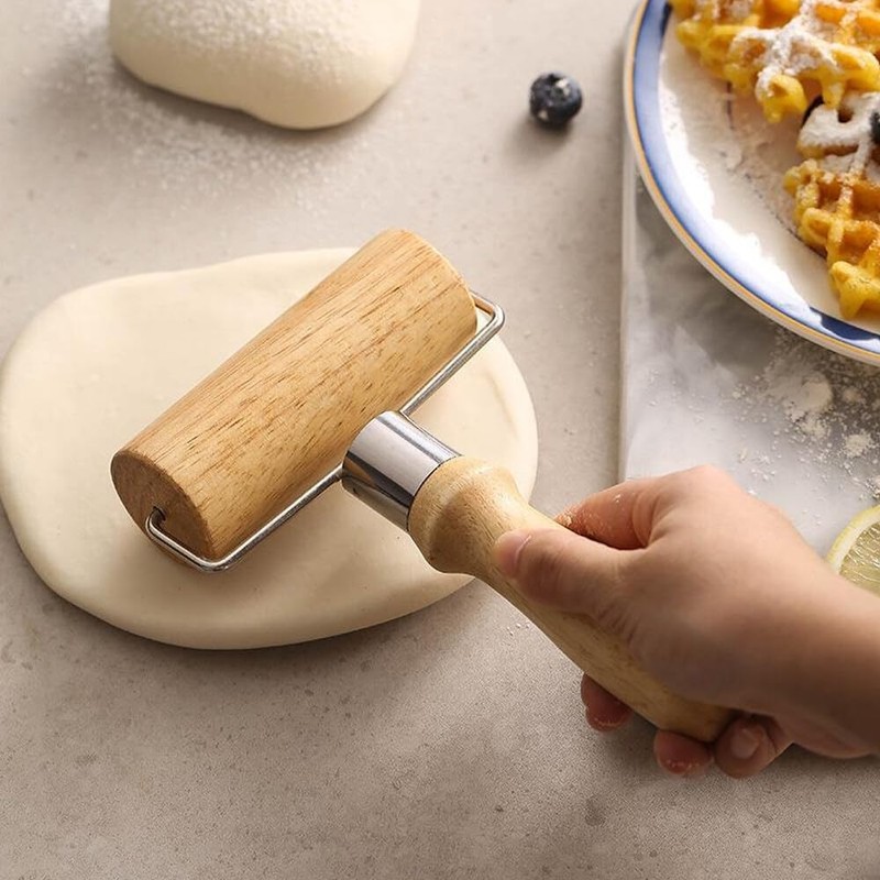 RoxNvm Rolling pin, 2 pieces dough roller, small and medium