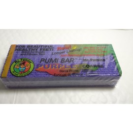 MR.PUMICE PUMI BAR PURPLE COARSE MR. PUMICE BAR STONE LONGER LASTING HEALTHY FEET