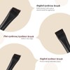 3Pcs Angled Eyeliner Brush Set Eye Liner Brush Angled &