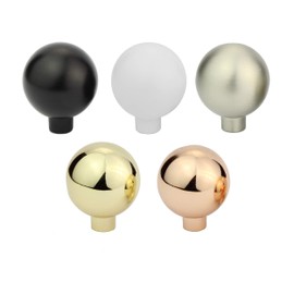Natural Goods Berlin Furniture Handles, Ball Design Furniture Knobs, Metal Furniture Knob, Round Door Handle for Cabinets, Chest of Drawers, Sideboard, Kitchen Front Drawer Handle, Modern Wall Hook,