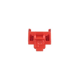 Panduit PSL-DCJB Jack Module Block-Out Device, 10 Block-Outs (Red) and 1 Removal Tool (Black), Polycarbonate