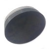 QC-106 6-in. Qwik Cap Flexible PVC Pipe Cap Black Stainless