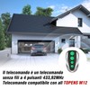 433.92 MHz Remote Control Compatible with All Topens M12, 4