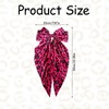 Bliceon Leopard Hair Bow Clip with Long Tail - Leopard