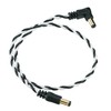 Ibanez DCT16-BWH Twisted Pair Construction DC Cable White & Black
