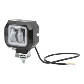 Foco de Barra de Luz LED DRL Eyes Luces Antiniebla de Posicionamiento Lateral para Camiones Todoterreno SUV ATV (Apertura roja)