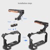 Leftfoto Top Handle Wood & Metal Grip Quick Release Handgrip