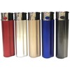 HHB Eclipse Assorted Metallic Refillable Jet Flame Torch Lighter, 3ct,