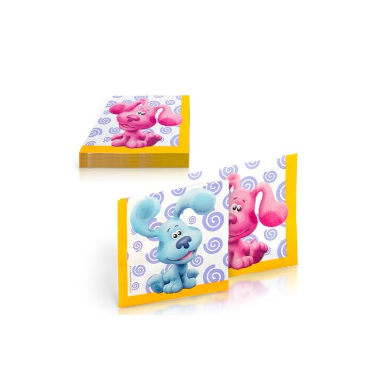 Procos Blue’s Clues Three-Ply Paper Napkins – 13 x 13