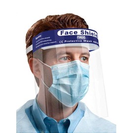 Magid Reusable Latex Free Clear Anti Fog Full Face Shield - FS004