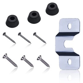 MEISO 1 Set Holder for Dartboard, Dartboard Holder, Dartboard Wall Hanging Bracket Set, Dartboard Hanging Set, Dartboard Holder Replacement for Mounting the Dartboard