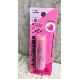 L.A. Colors scented lip balm Strawberry scented-Balsamo de Labios-0.09oz/2.5gm