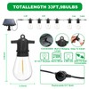 yaojin 33(27+6) ft Solar String Lights Outdoor, Waterproof with USB