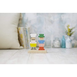 Nichigan Kisekae Blocks, LT4, Wooden Educational Toys, Building Blocks, Tsumiki, Kisekae