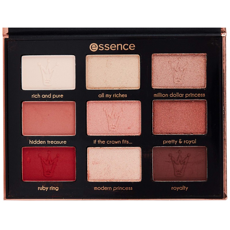 essence Royal Party INT My Little Coral Eyeshadow Palette, Multi-Coloured