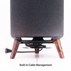 Wooden Mount Desk Speaker Stand for Echo Sub Subwoofer and