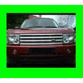 312 Motoring Chrome Grille Grill Kit for Range Rover HSE 2003-2010 03 04 05 06 07 08 09 10 2003 2004 2005 2006 2007 2008 2009 Supercharged SC