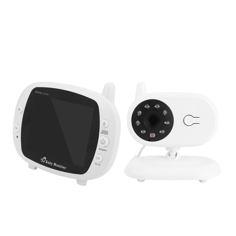 3.5in TFT Baby Camera Digital Night Vision Temperature Sensor Viewing