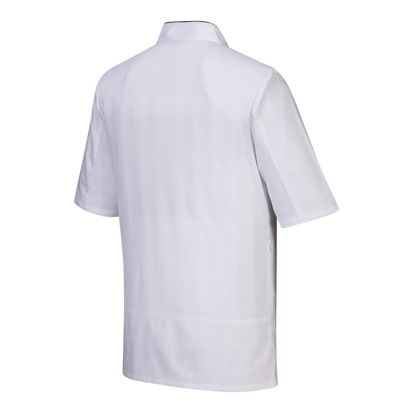 Surrey Chef Jacket S/S White R Medium