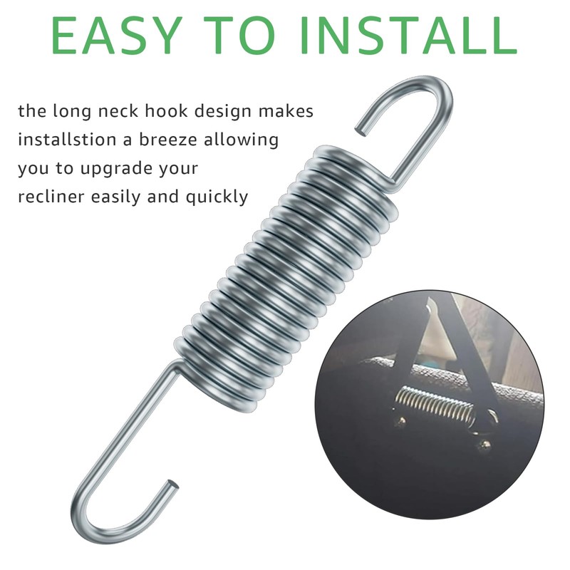 LCMLA 3-5/8 inch Replacement Recliner Chair Mechanism Furniture Tension Springs