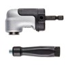 DEWALT FLEXTORQ Right Angle Drill Attachment, 4-in-1 System, 12-Inch Compact,