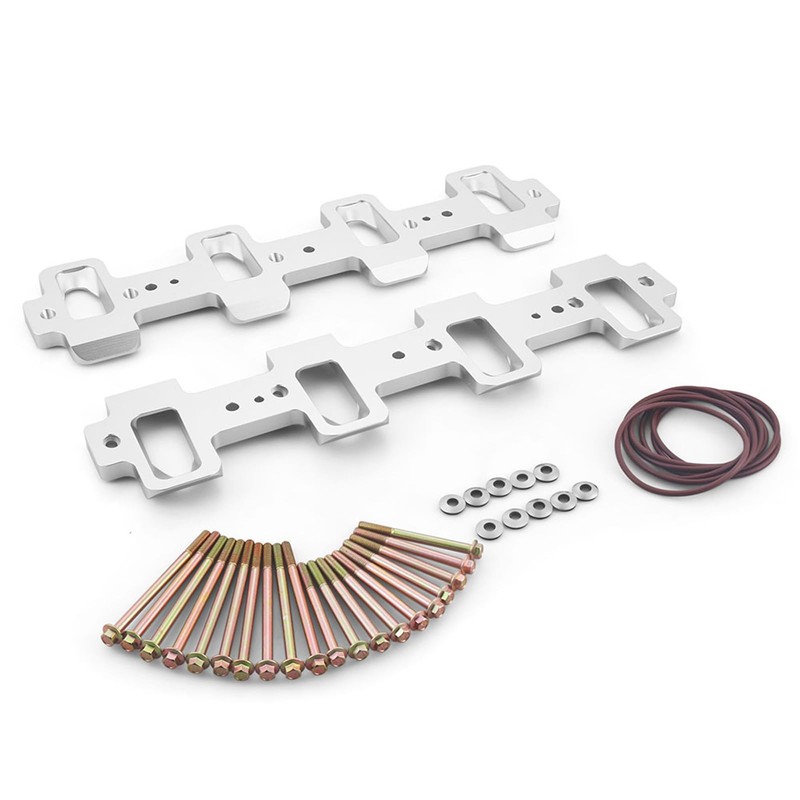 Dyno Racing Rectangle Intake Manifold Adapter Plates Kit 551316 Compatible