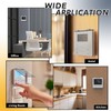 Flamorrow Air Conditioner Thermostat Panel Protection Cover, 3 Pack 4.7"