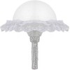 Bridal Foam Bouquet Holder Lace Floral Handle for Bridal Flower