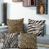 Sagielio Animal Print Throw Pillow Covers 18x18 Set of 4,