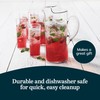 Libbey Modern Bar Highball Glasses Set of 6 and Pitcher,