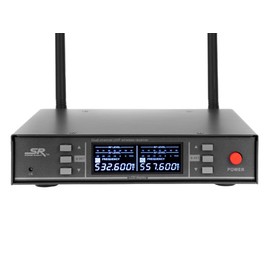 Monoprice 200-Channel UHF Dual Handheld Wireless Microphones System, 262 Feet (80 Meter) Range, Perfect for Church, Birthdays, Karaoke, Weddings, Events - Stage Right Series,Black