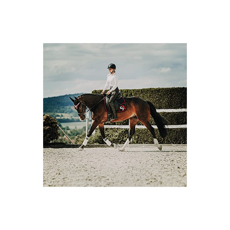 Sunride Bandaging Pads with Velcro for Horses to Protect Against