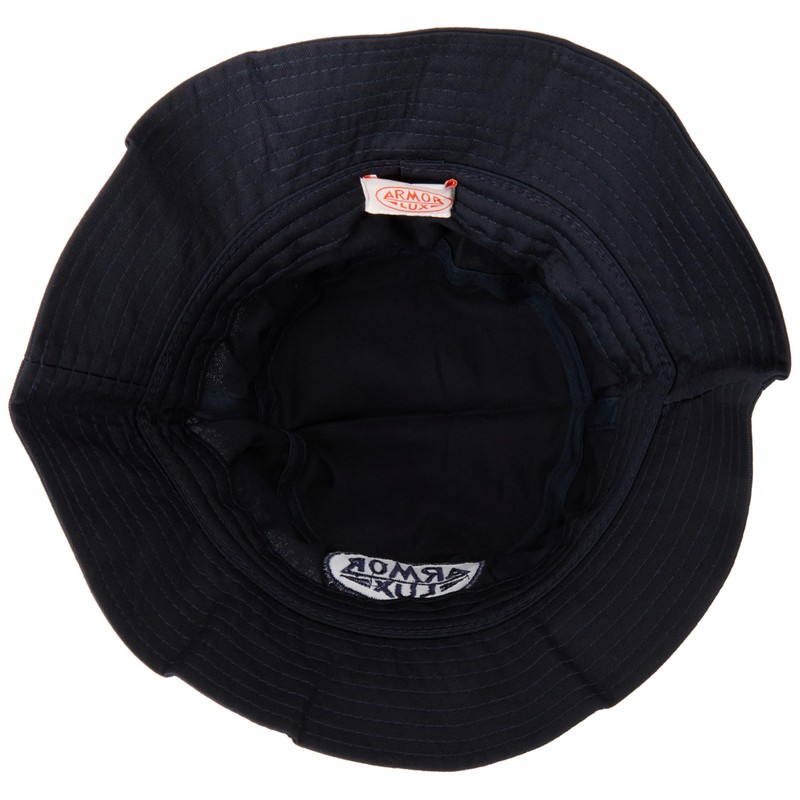 Armor Lux Unisex Embroidered Bob Floppy Hat, 003 Navy