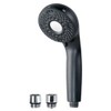 KVK PZS370MB Ultra Fine Bubble Shower Head, Matte Black