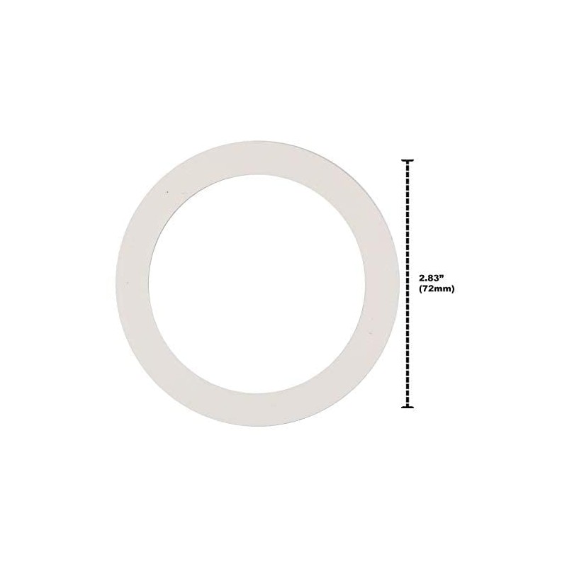 Univen 2.5" (64mm) Espresso Filter and Gasket Seals Compatible with
