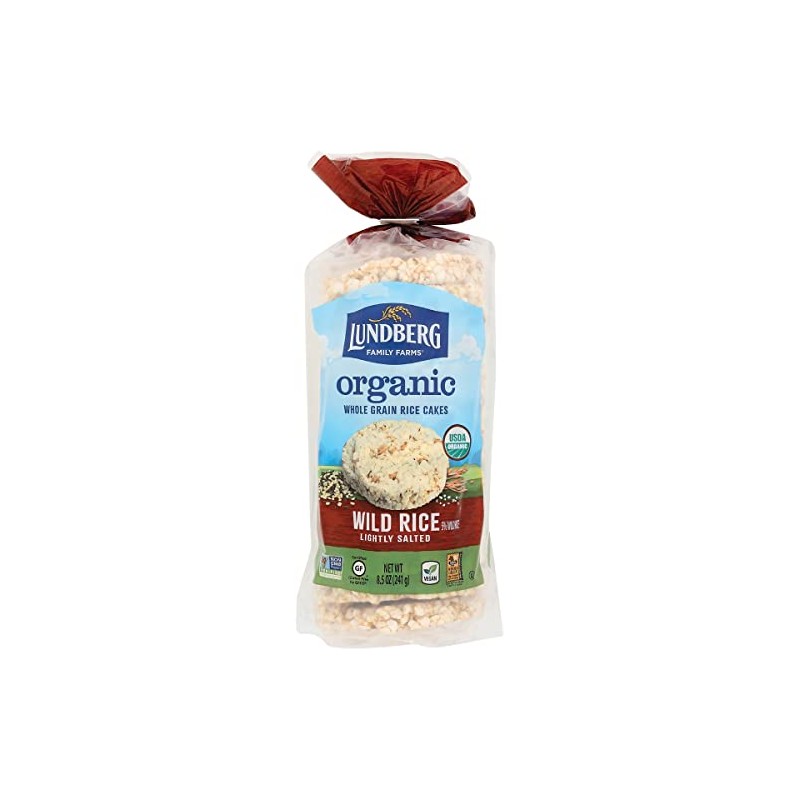Lundberg Rice Cake Wild Rice Org 8.5 OZ