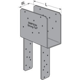 Simpson Strong-Tie ECCQ5-6SDS2.5 ECCQ End Column Cap for 5-1/8 in. Beam, 6X Post, with Strong-Drive SDS Screws