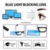 ZXYOO 4 Pack Oprah Style Reading Glasses for Women Men