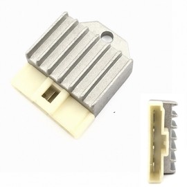 Voltage Regulator Rectifier Light Machine Regulator 4-Pin 12 Volt 2-Stroke Scooter Compatible with Yamaha Aerox Rexy Zest MBK Adly Aprilia Benelli Generic Kreidler PGO REX Malaguti CPI