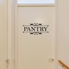Pantry Vinyl Wall Decal Sticker Art Decal for Pantry Room