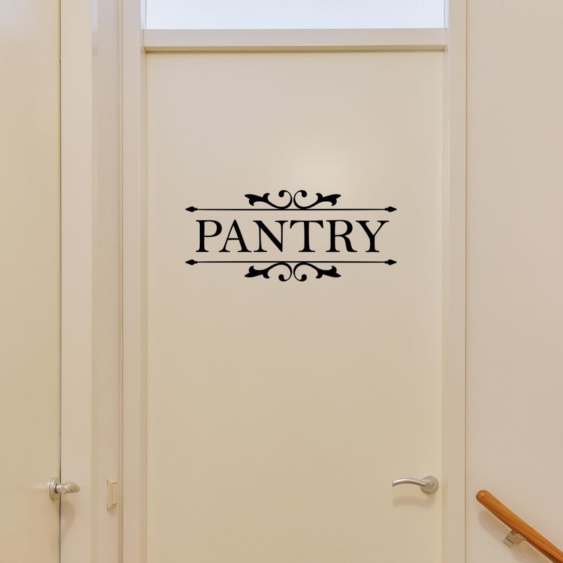 Pantry Vinyl Wall Decal Sticker Art Decal for Pantry Room